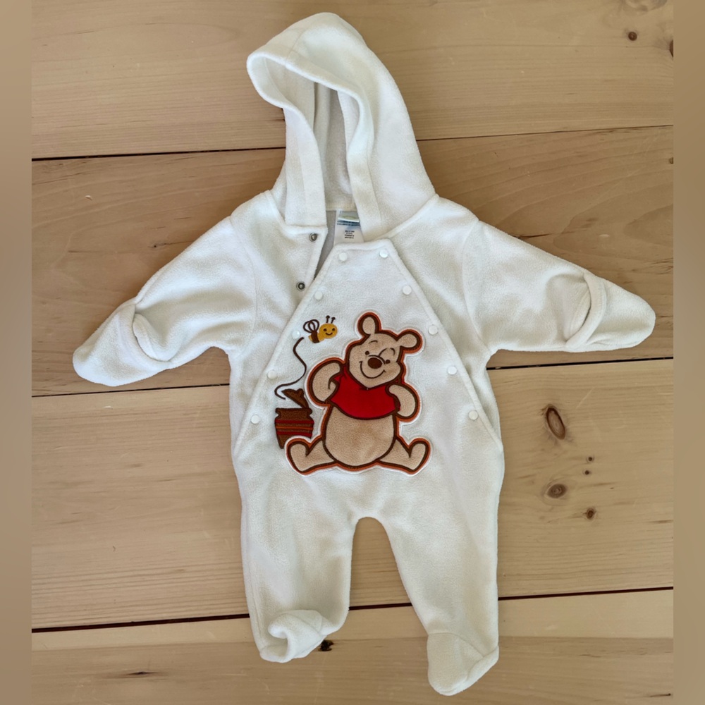 Disney Winnie the Pooh fleece bunting